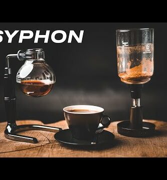 Cafetera de sifón: Cómo funciona esta fascinante técnica